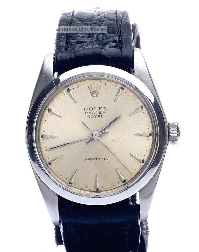 Rolex Oyster Royal Precision Vintage Ref 6426 Sehr Selten Handaufzug Armbanduhren Bild