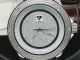 Herren,  Ice Mania Jojino Joe Rodeo Diamant Uhr,  6 Reihe,  Individueller Weißband Armbanduhren Bild 11
