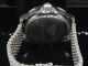 Herren,  Ice Mania Jojino Joe Rodeo Diamant Uhr,  6 Reihe,  Individueller Weißband Armbanduhren Bild 15
