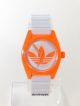 Adidas Herren / Damen Uhr Silikonband Weiß Orange Schmal Adh2851 Armbanduhren Bild 3