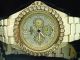 Brand Herren Bling 1 Reihe Diamant - Uhr Joe Rodeo Jojo Illusion Band Armbanduhren Bild 14