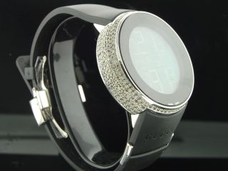 Herren Armbanduhr Volles Gehäuse Ya114207 5 Reihen Digital Gucci Weiß 5 Kt Bild