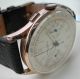 18k Roseegold Baume Mercier Chrono V 1948 - Art Deco - Oversize 37mm,  S.  G.  Erhalten Armbanduhren Bild 6