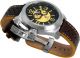 Carucci Automatikuhr Ca2175bk - Yl Herrenuhr Uhr Lederarmband Armbanduhren Bild 1