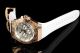 Carucci Automatikuhr Ca2204rg - Wh Herrenuhr Weiß Rosevergoldet Datum Armbanduhren Bild 1