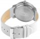 Just Uhr Unisex Weiß 48 - S9627 - Wh Lederarmband Aluminiumgehäuse Armbanduhren Bild 2