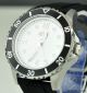 Uhr Guess Schwarz Weiß Gummi Boxed Herren Neuf U0277g1 Deu Armbanduhren Bild 4