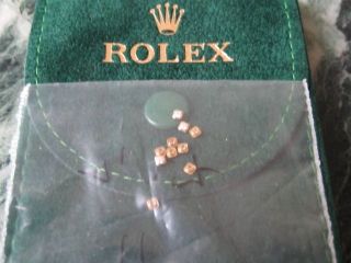 Rolex Brillianten 1,  27ct In 750er Goldfassung 10 StÜck Bild