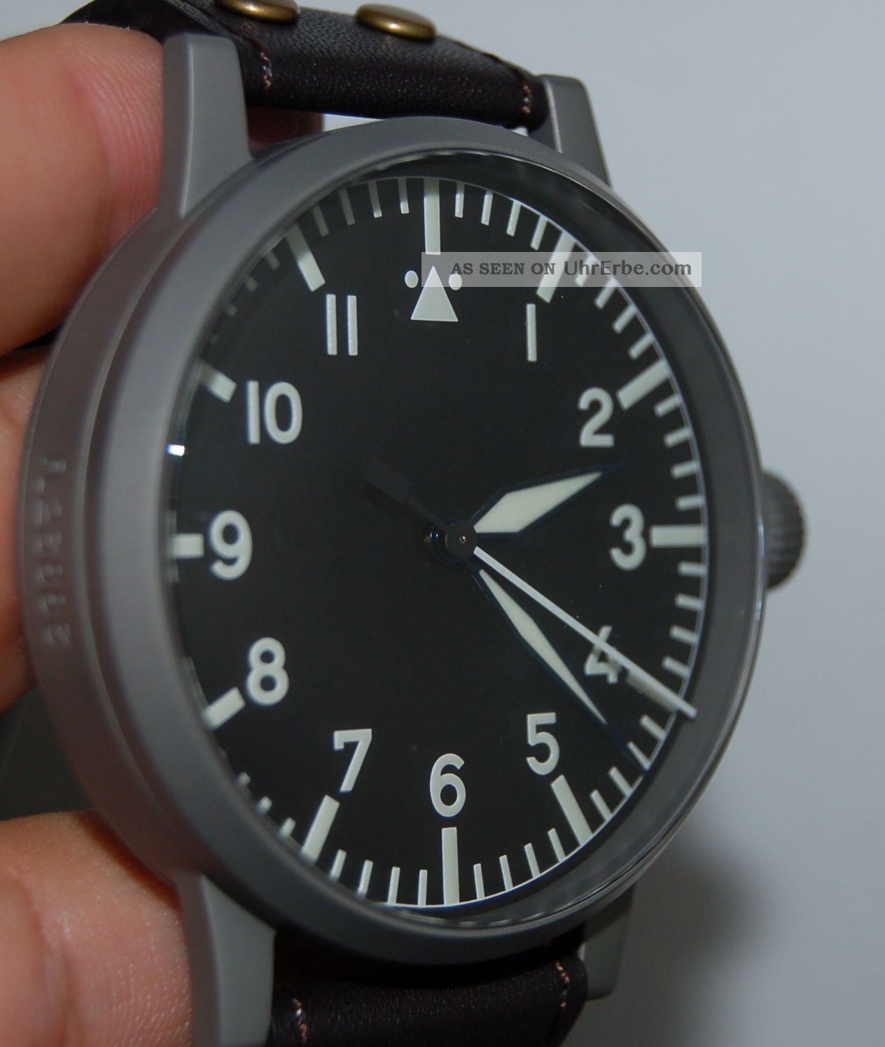 Laco Flieger B - Uhr Baumuster A 55mm Fl23883 Limitiert Limited 50st, Armbanduhren Bild