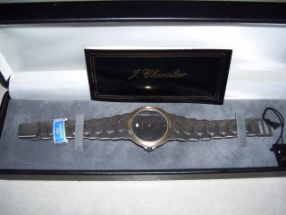 J.  Chevalier - Quartz Armbanduhr Uhr - Titan - 7 Mm Hohes Gehäuse Bild