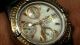 Breitling Chronomat Gt Chronograph Gold/stahl Automatik Perlmutt Armbanduhren Bild 6
