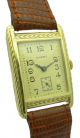 Tavannes Art Deco Design 14ct Gold Herren - Armbanduhr - Selten - Ca.  1930er Jahren Armbanduhren Bild 1