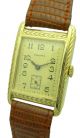Tavannes Art Deco Design 14ct Gold Herren - Armbanduhr - Selten - Ca.  1930er Jahren Armbanduhren Bild 2