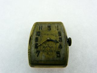 Antikes Henex Watch Tavannes Uhrwerk Um 1905 Handaufzug Bild