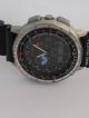Uhr Watch Citizen Wingman 8945 Analog Wrist Watch Chronograph Lcd Date Ct27 De Armbanduhren Bild 2