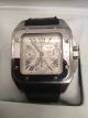 Cartier Santos Chronograph 100xl Mit Box Und Papieren Armbanduhren Bild 2