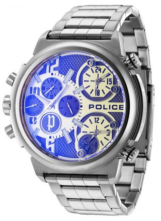 Police Python Herren Uhr P13595js - 04mb Bild