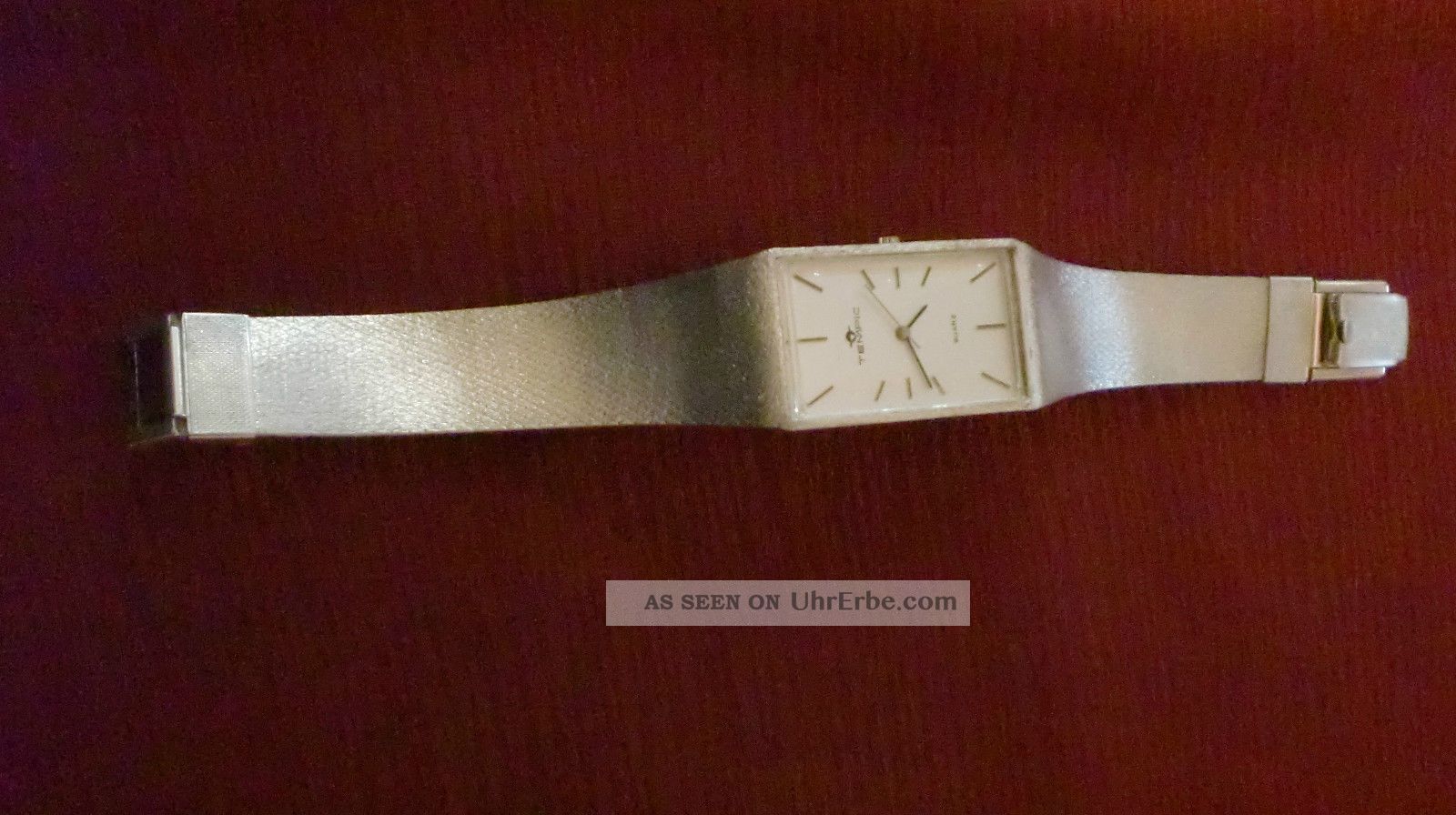 Herren Armbanduhr Tempic 835 Er Silber,  Tadelloser Armbanduhren Bild