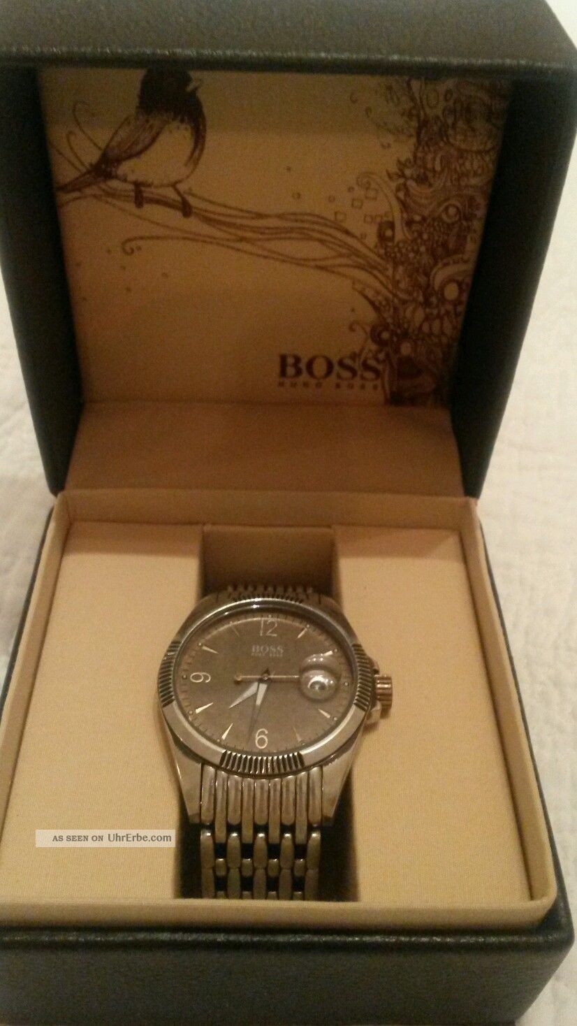 Herren Uhr Von Boss Mit Box Armbanduhren Bild