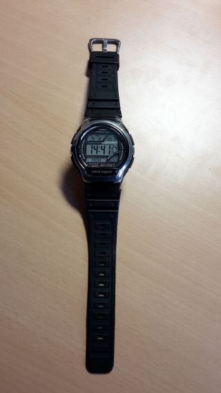 Casio Wave Ceptor Wv - 58e Armbanduhr Für Herren Bild