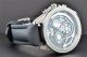 Armbanduhr Arctica Diamant Schwarz & Silber 2 - Reihe Lünette 3,  5kt Datum Chrono Armbanduhren Bild 16