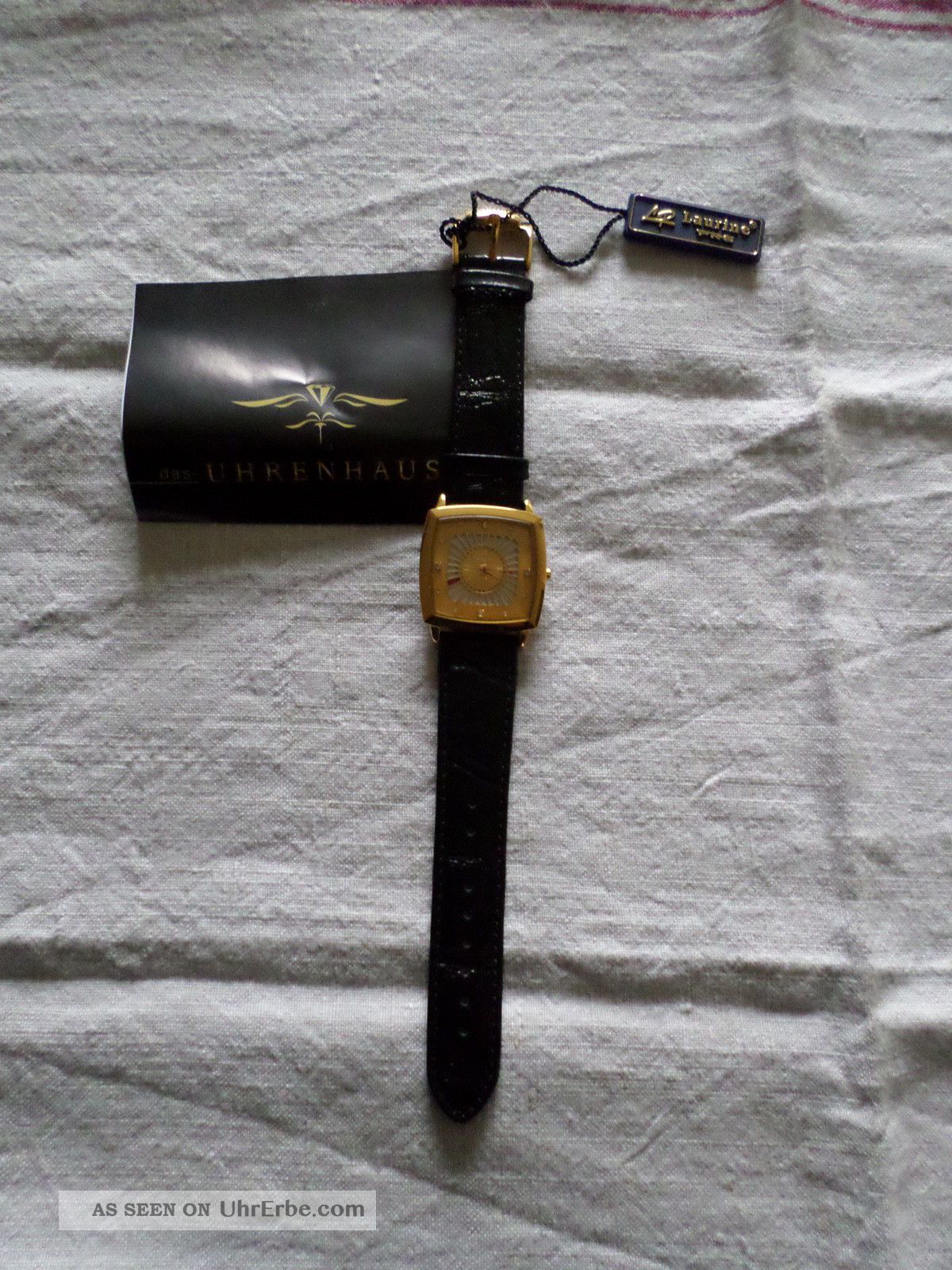 Laurine Damen - / Herren Uhr In Schatulle - - Armbanduhren Bild