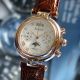 Buran БУРАН Poljot 31679/2109103 Mondphasen Saphirglas Russian Roségold Watch Armbanduhren Bild 1
