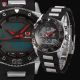 D Shark Herrenuhr Sportlich Quarzuhr Gummi Digital Analog Armbanduhr 5 Farben Armbanduhren Bild 19