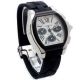 Cartier W6206020 Roadster Schwarz Gummi Armbanduhr Herren Chrono Automatisch Armbanduhren Bild 2