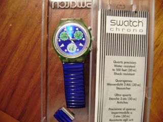 Swatch Chrono Mit Flexband (eyecatcher) Bild