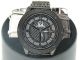 Mann - Eis Manie Jojino Joe Rodeo - Diamant - Uhr 6 Row Bedruckte Schwarz Band Im3009 Armbanduhren Bild 11