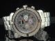 Herren Platin Watch Company 5.  Allee Joe Rodeo Diamant Uhr 160 Pwc - 5av107 Armbanduhren Bild 3