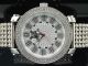 Herren Ice Mania Jojino Joe Rodeo Diamant Armbanduhr 6 - Reihige Custom Weiss Band Armbanduhren Bild 16