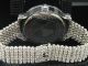 Herren Ice Mania Jojino Joe Rodeo Diamant Armbanduhr 6 - Reihige Custom Weiss Band Armbanduhren Bild 19