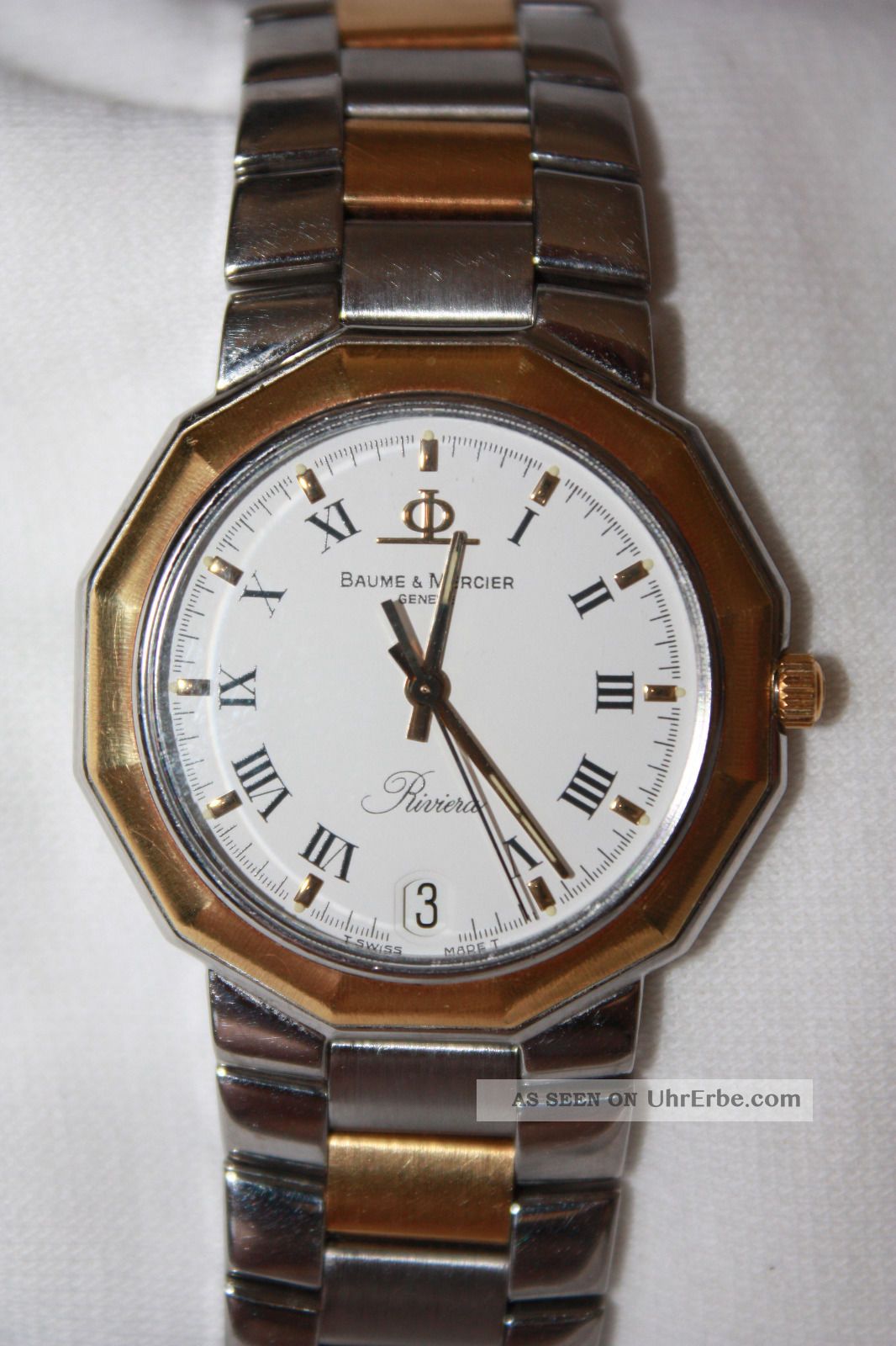 Baume & Mercier,  Riviera,  Automatik Herren Uhr Armbanduhren Bild