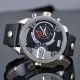 Zeiger Herren Uhr Analog Quarzuhr Mode Schwarz Leder Armbanduhr 2 Zeitanzeiger Armbanduhren Bild 1