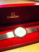 Omega Deville Herrenuhr Stahl/gold Quarz 32mm, Armbanduhren Bild 1