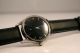 Omega Bumper Black Dial Uhr/watch Herren/gents Cal.  265 Top/mint Armbanduhren Bild 3