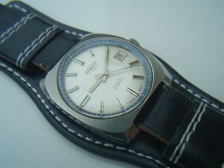 Aureole 40x38mm Automatic Herren Armbanduhr Swiss - Made Uhr Jahr 1970 Bild