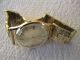 Alte Hau Junghans 17 Jewels Bauhaus - Stil (max Bill) Mit Vergoldetem Armband Armbanduhren Bild 6