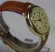 Poljot 17 Jewels 36mm Vergoldete Ussr Russische Uhr Ca.  1970 Vintage Sammlerstück Armbanduhren Bild 3