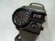 Diesel - Herrenuhr - Dz - 3 Zeitzonen - Military Look - Beleuchtung - Garantieheft Armbanduhren Bild 2
