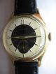 Anker - Herrenuhr - Kal.  Osco 100 Mit 15 Rubis Ca.  1955 Läuft Einwandfrei Top Armbanduhren Bild 2