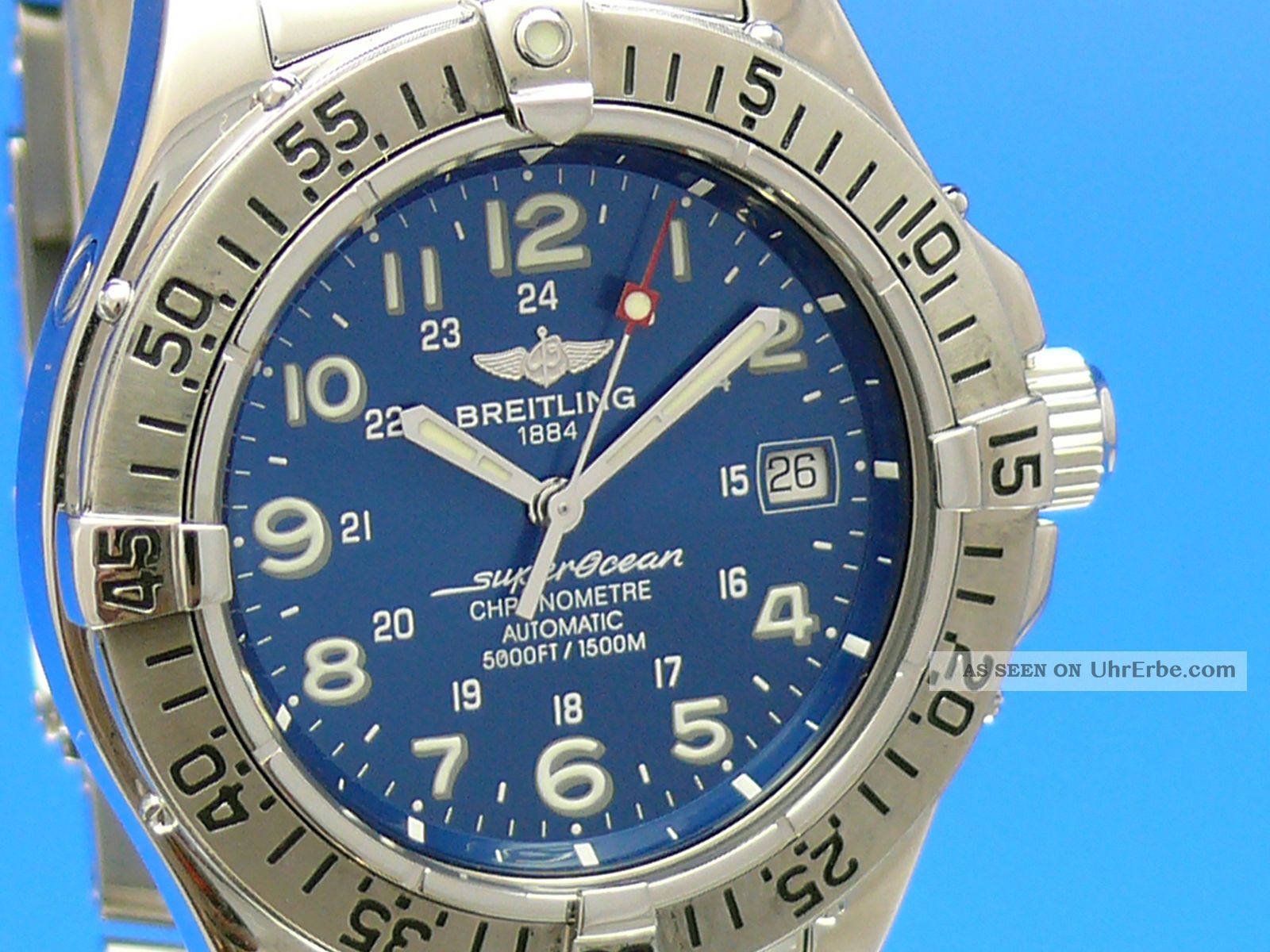 Breitling Superocean 42 Mm A17360 Automatik Ankauf Von Luxusuhren 03079014692 Armbanduhren Bild