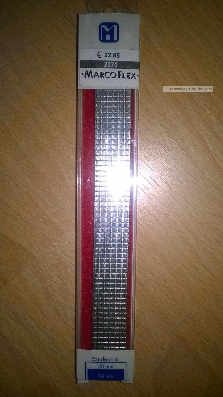 Marburger Marcoflex Herren - Zugband Mc2.  1 - 18 - 20 Mm Armbanduhren Bild