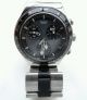 Swatch Uhr,  Irony Stainless Steel Patented Water - Resistant Four 4 Jewels,  Schwarz Armbanduhren Bild 2