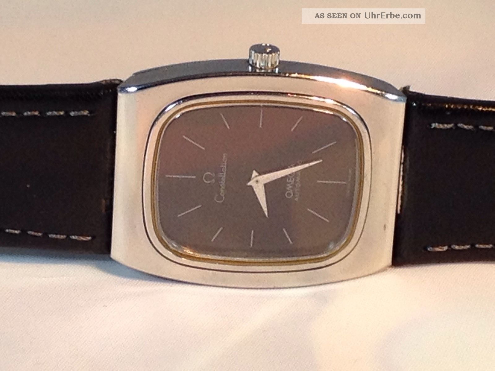 Omega Constellation Automatik Herren Armband Uhr Swiss Made Armbanduhren Bild