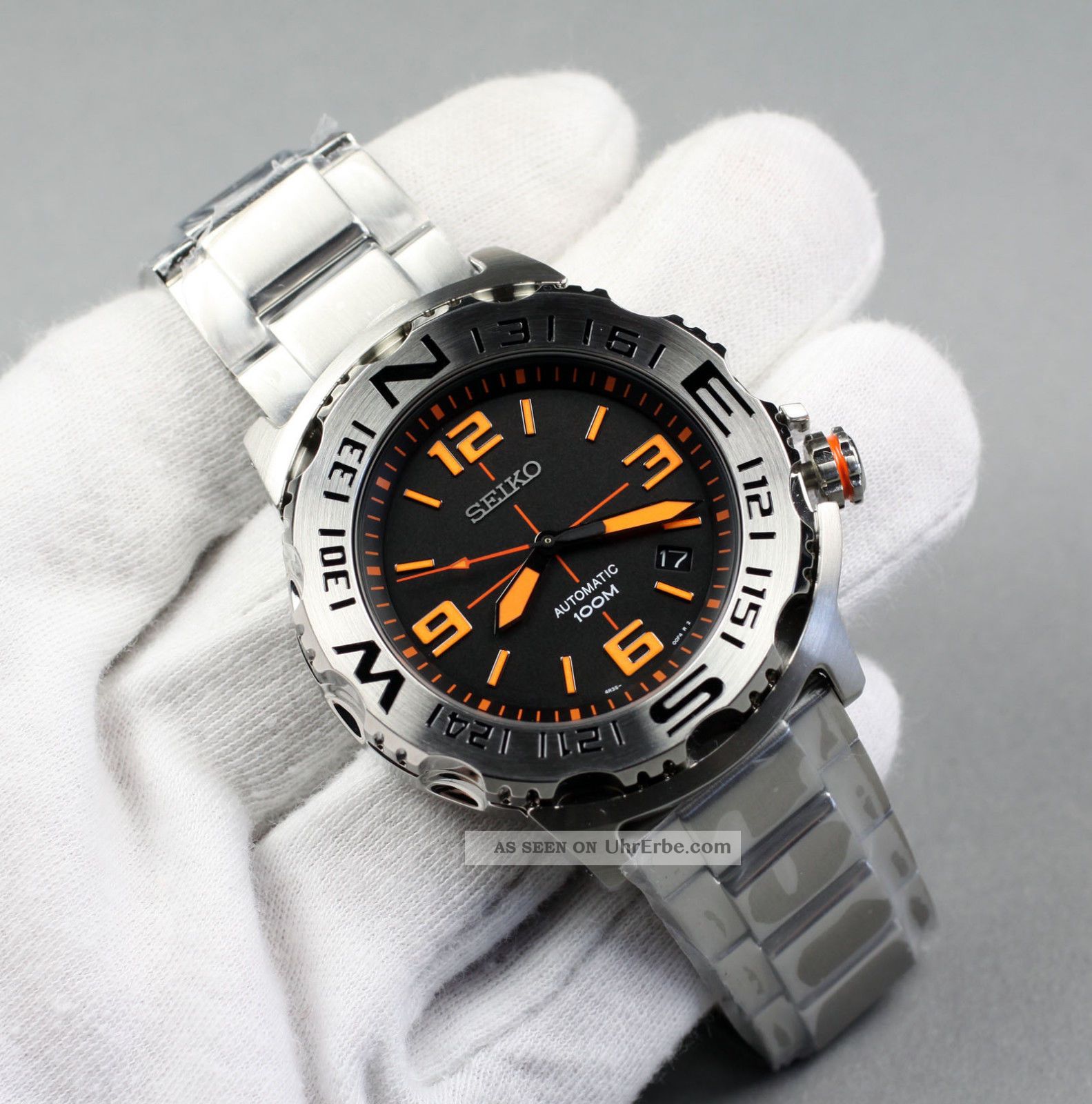 Seiko Superior Land Monster Srp443k1 & Originalverpackt Armbanduhren Bild
