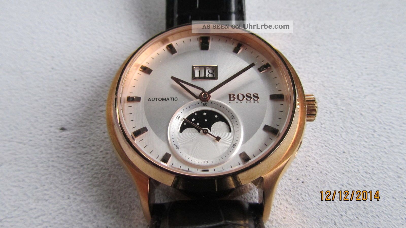 Hugo Boss Automatic Mit Datum - Mondphase.  Anzeiger Hau Armbanduhren Bild