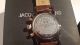 Jacques Lemans London Herren 44mm Chronograph Leder Armband Uhr 1 - 1844g | Armbanduhren Bild 2